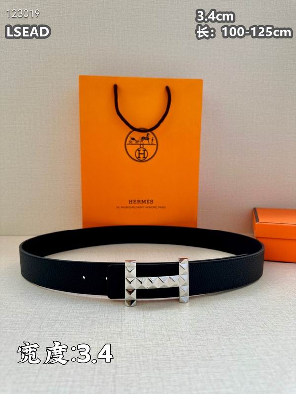 Hermes belt 34mmX100-125cm 8L06
